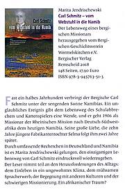 Rezension "Vom Webstuhl in die Namib", Juni 2018