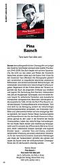 Pina Bausch - Tanz kann fast allles