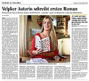 Velpker Autorin schreibt ersten Roman