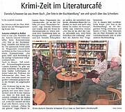 Krimi-Zeit im Literaturcafé